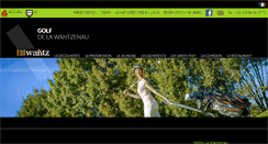Desktop Screenshot of golf-wantzenau.fr